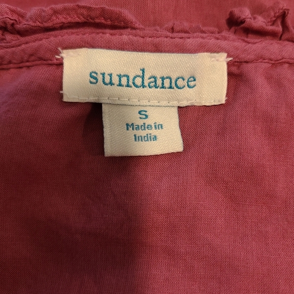 Sundance Easy Beauty Tiered Ruffle Dress in Berry - Picture 6 of 6